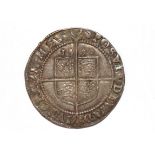 An Elizabeth I sixpence, MM hand 1590