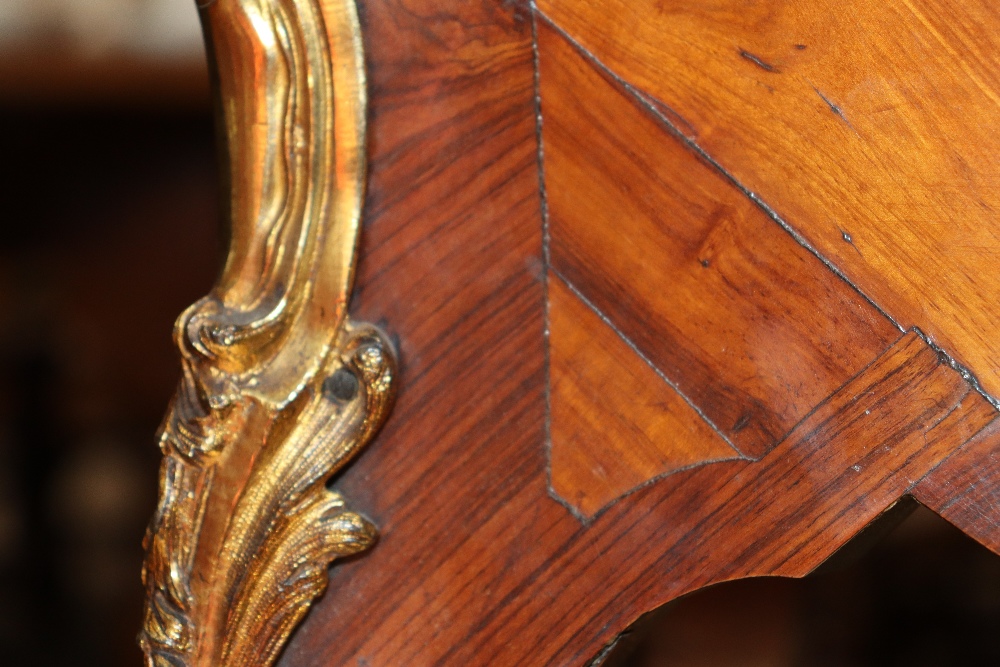 A pair of 19th Century French walnut and cross banded two tier side tables surmounted by pierced - Image 104 of 110