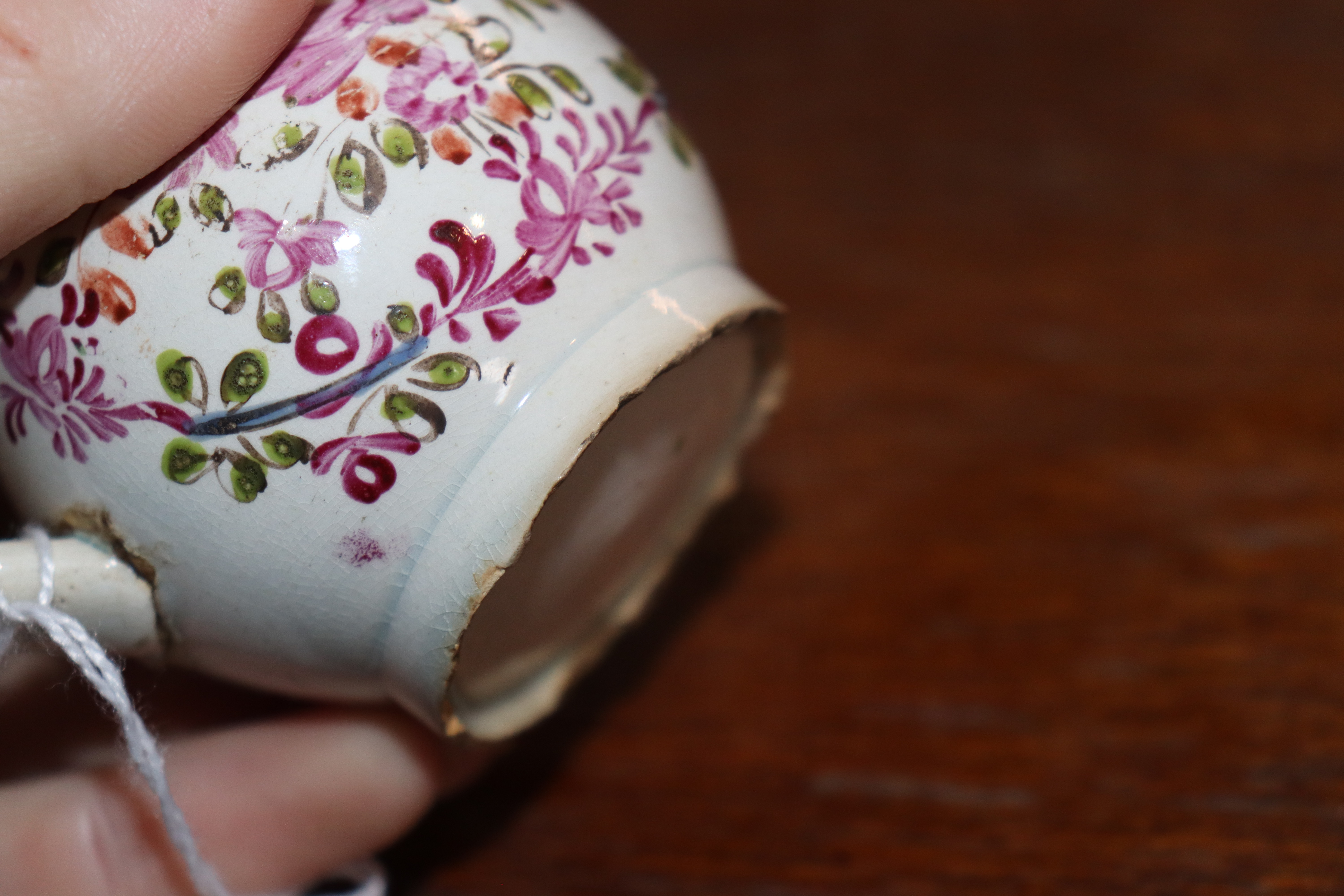 An early English porcelain coffee can, decorated in the Chinese manner; an 18th Century porcelain - Image 34 of 52