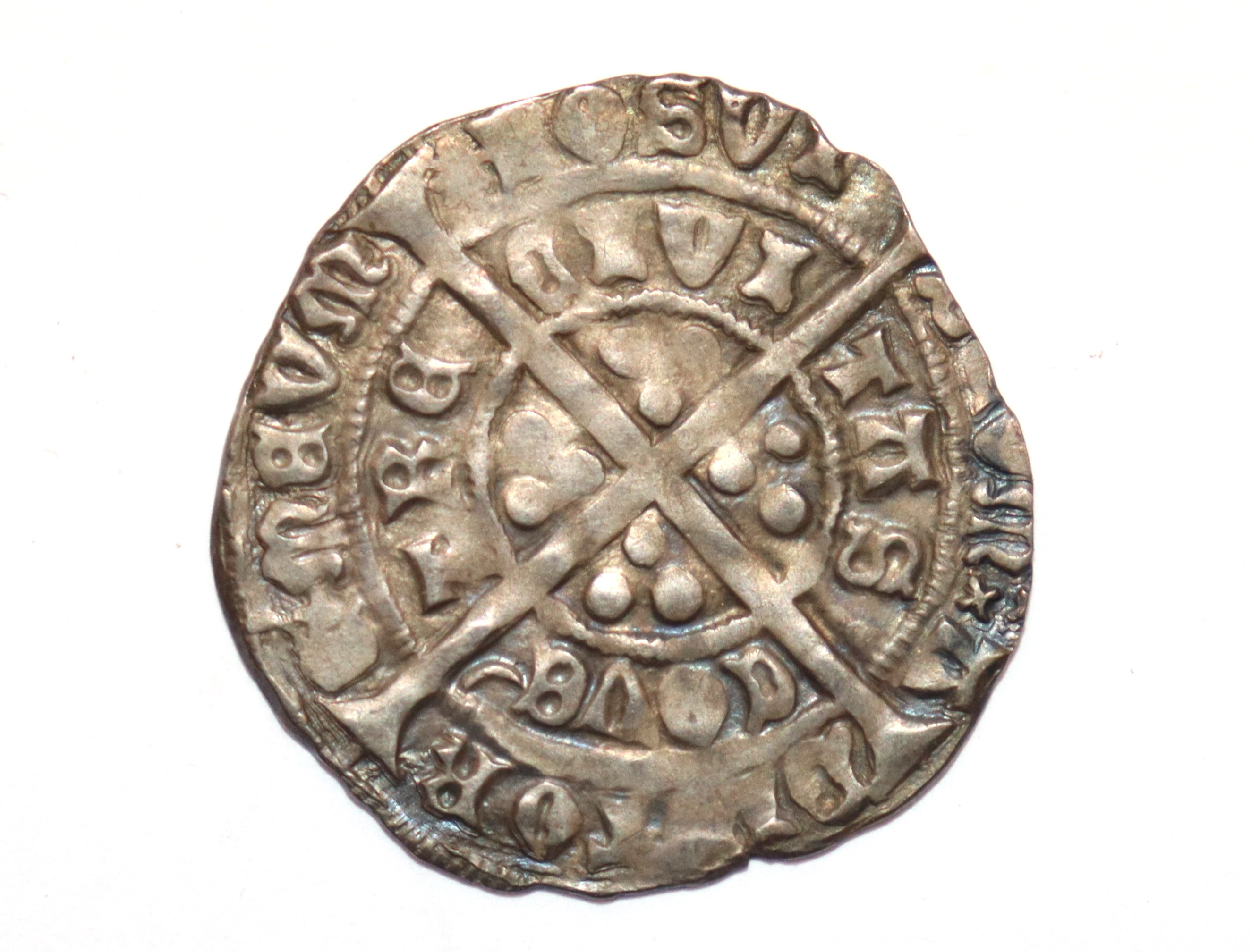 An Edward IV groat, MM sun quatre foils by neck