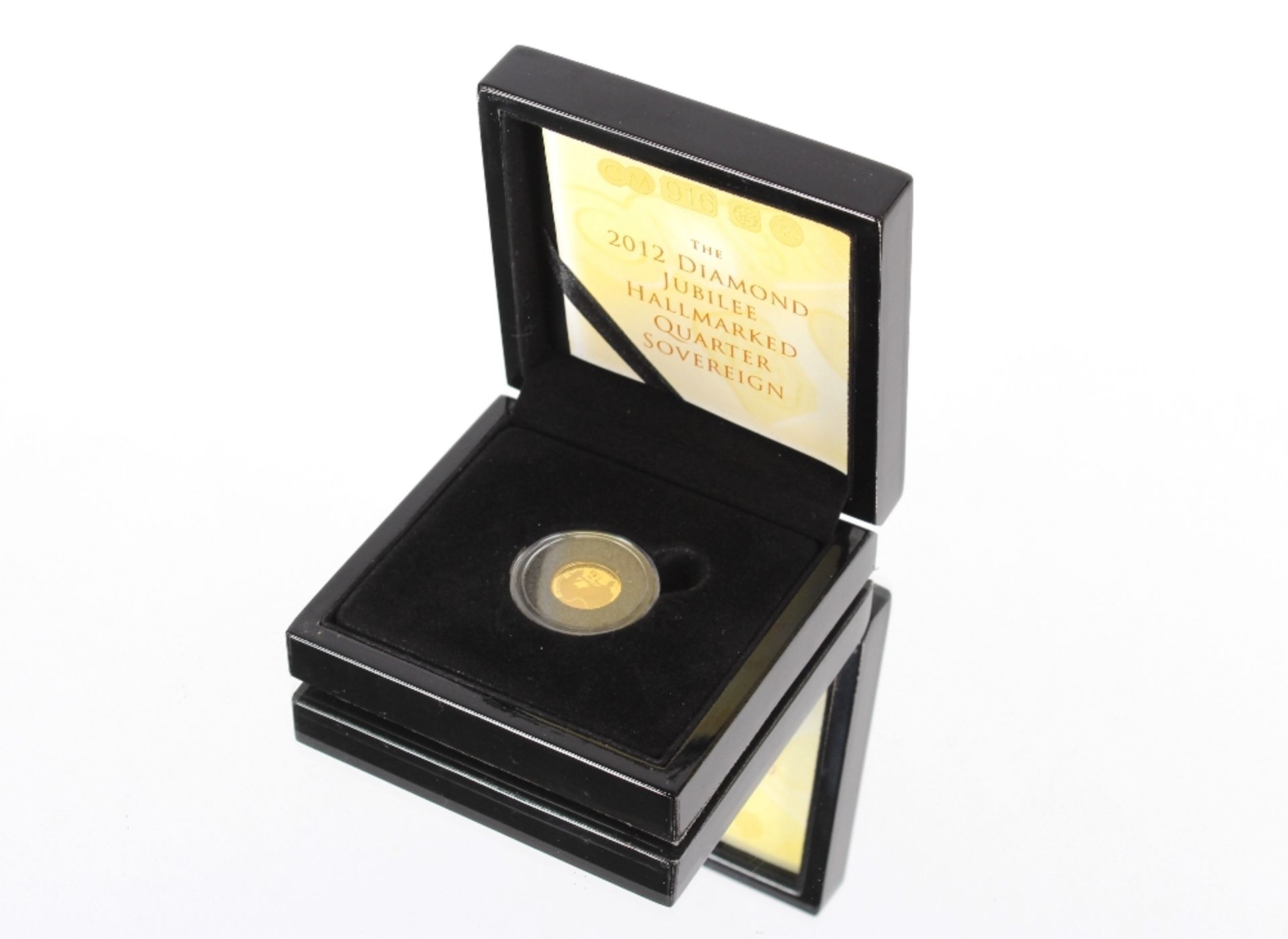 A 2012 Diamond Jubilee quarter Sovereign - Image 2 of 3