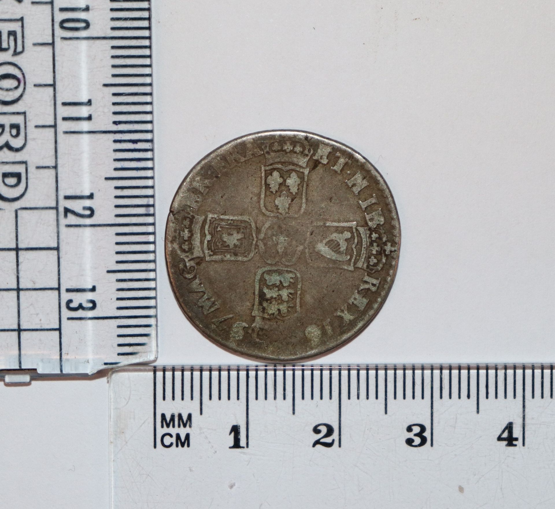 A William III 1697 shilling - Image 3 of 4