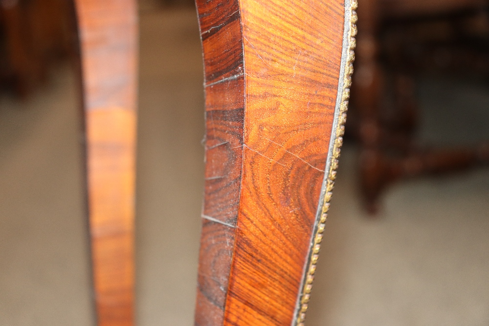 A pair of 19th Century French walnut and cross banded two tier side tables surmounted by pierced - Image 39 of 110