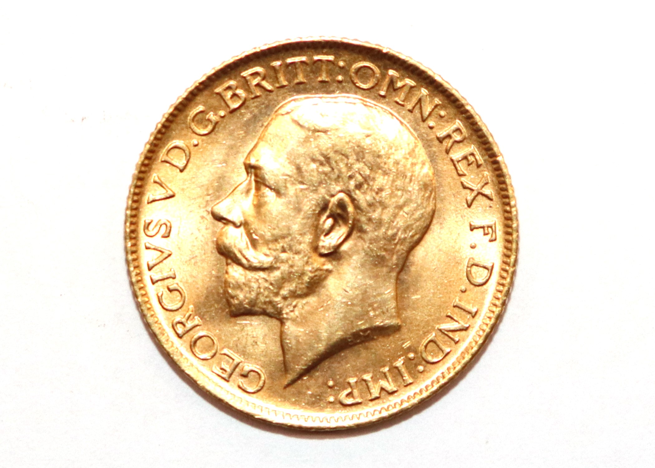 A George V gold Sovereign, 1913 - Bild 2 aus 4