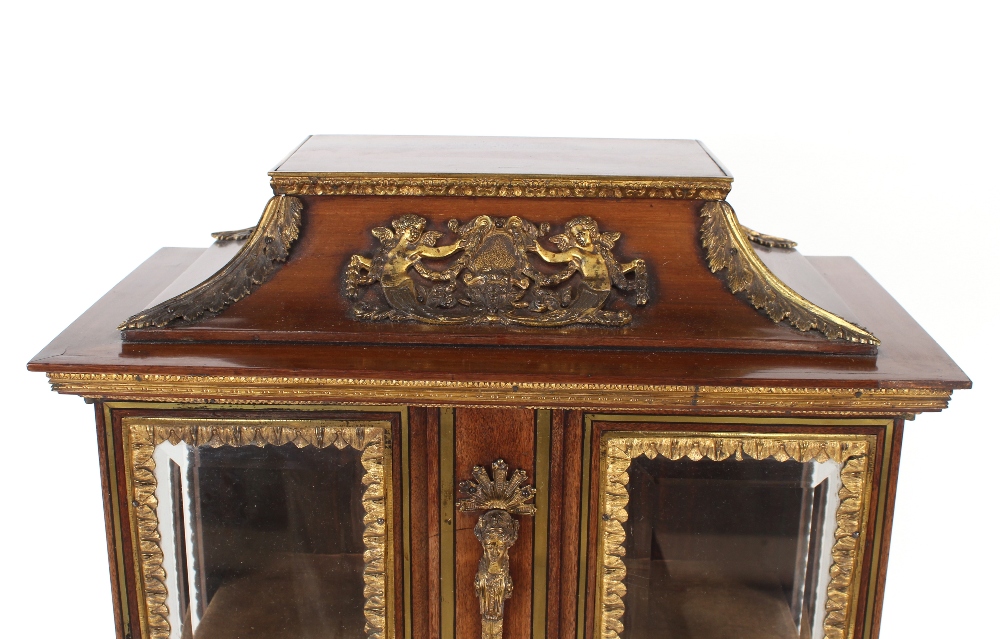 An Edwards & Roberts 19th Century French walnut and ormolu mounted display cabinet of small - Image 2 of 189