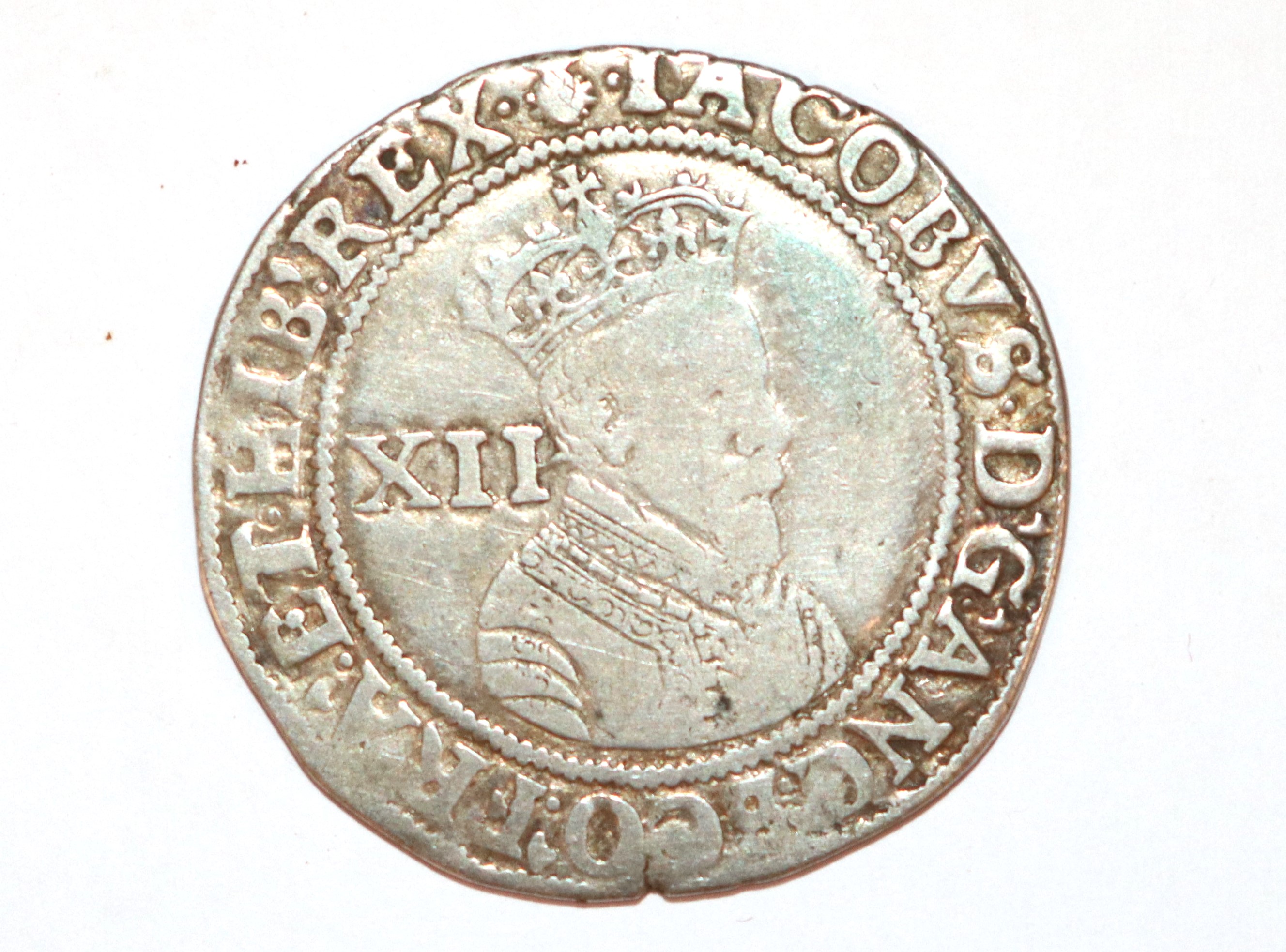 A James I shilling, MM thistle - Bild 2 aus 4