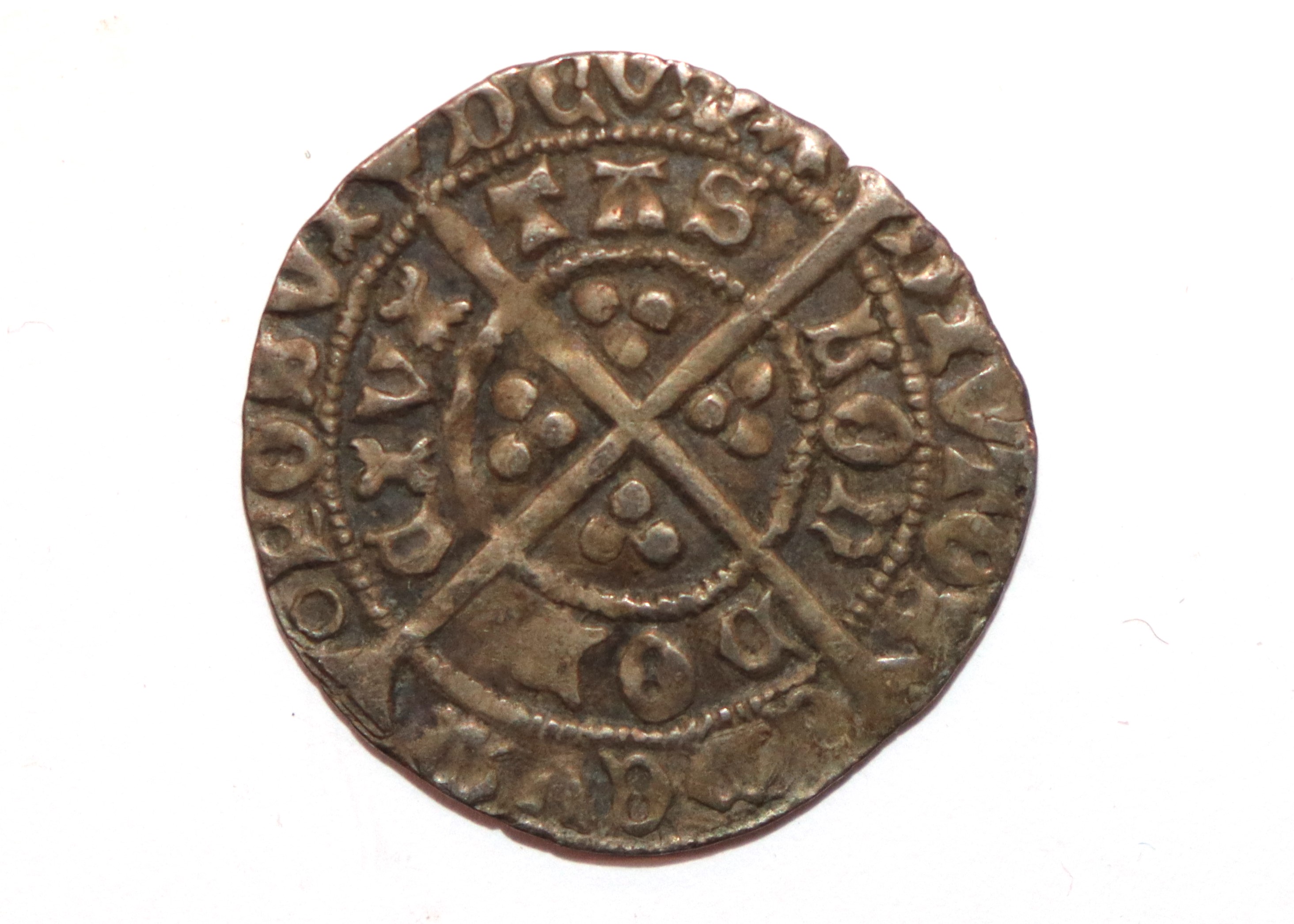 An Edward IV groat, breast cusp, (unmarked)