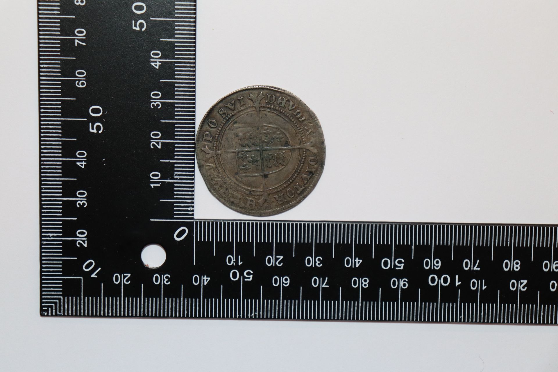 An Edward VI shilling, MM y facing bust - Image 3 of 4