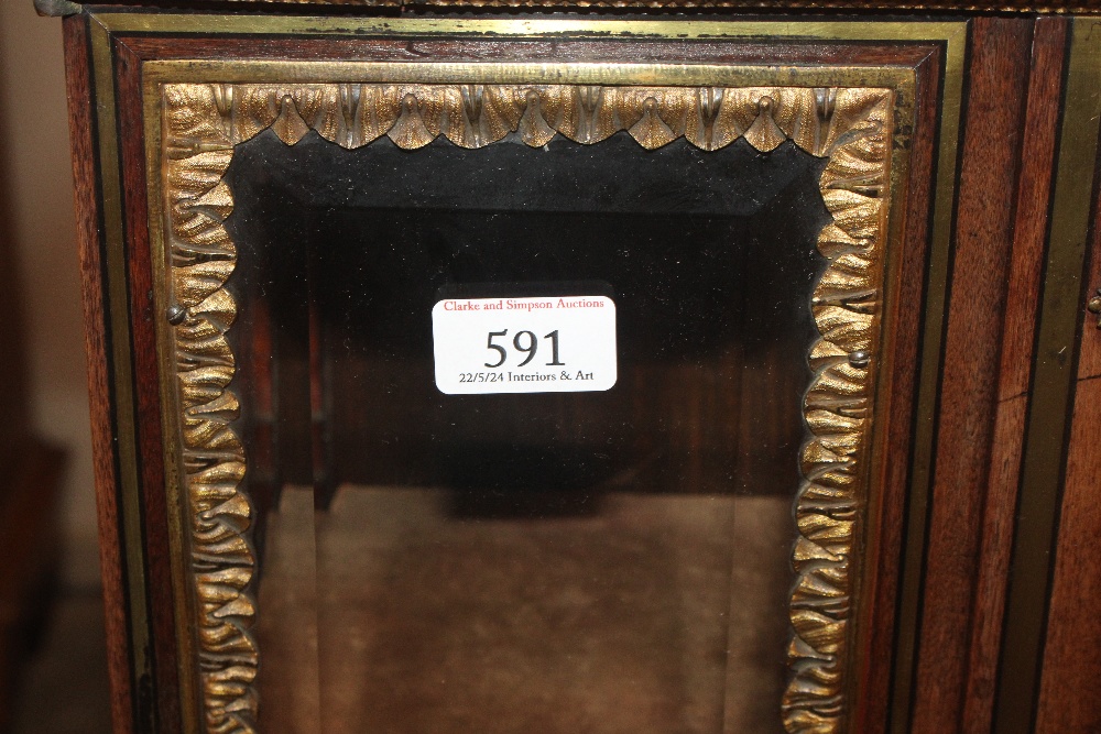 An Edwards & Roberts 19th Century French walnut and ormolu mounted display cabinet of small - Image 39 of 189