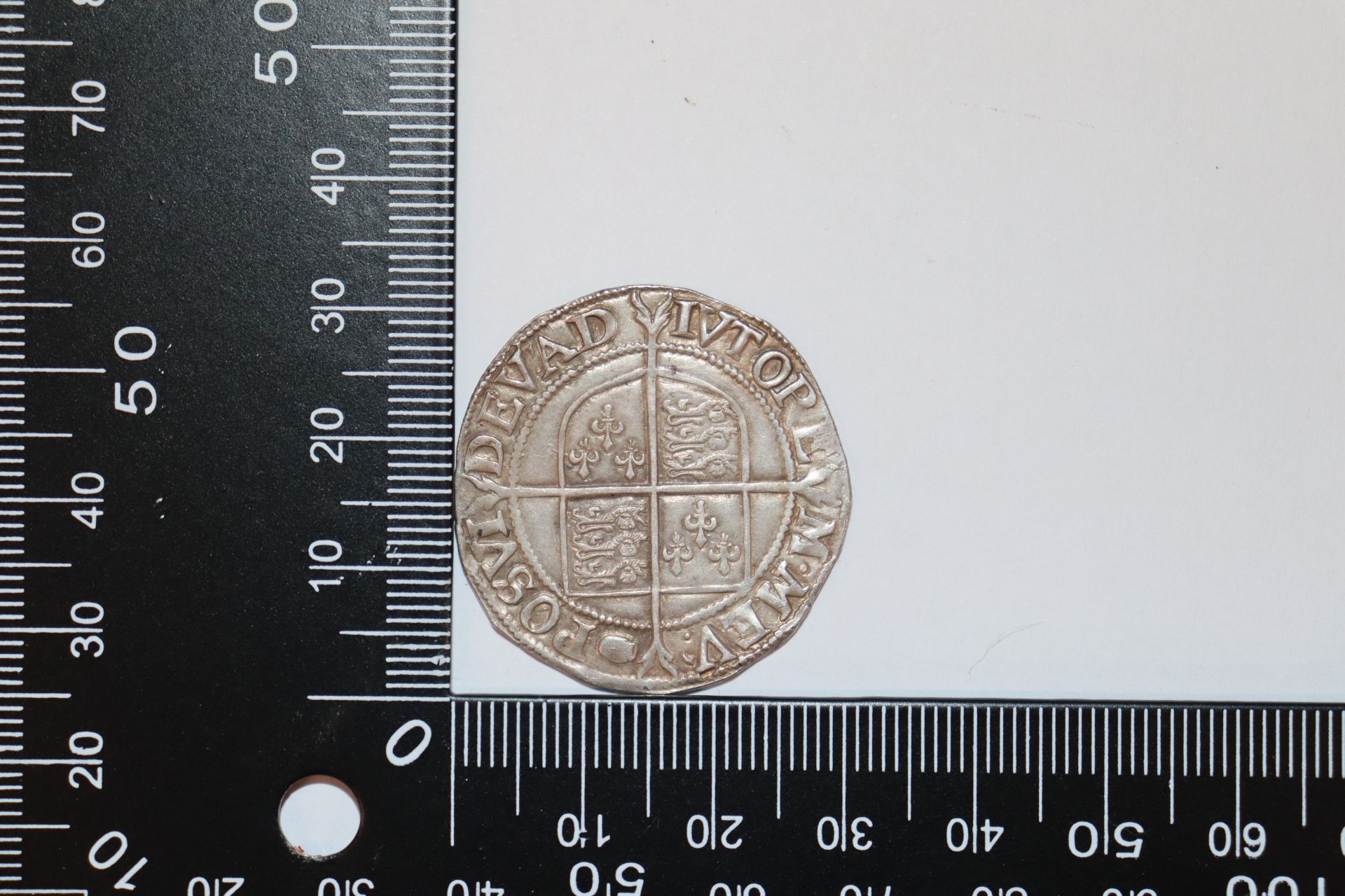 An Elizabeth I shilling, MM star - Image 3 of 4