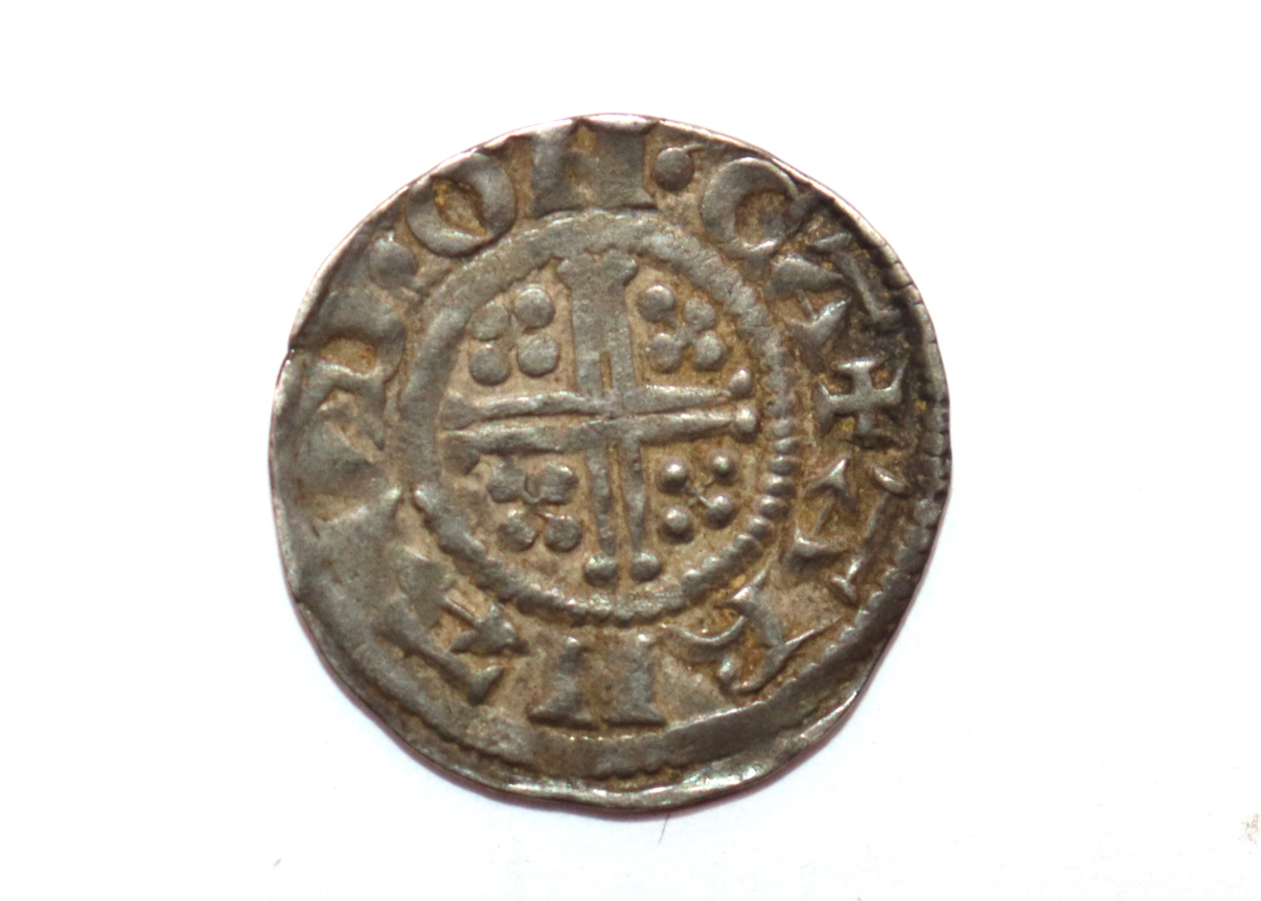 King John (1199-1216) penny, short cross