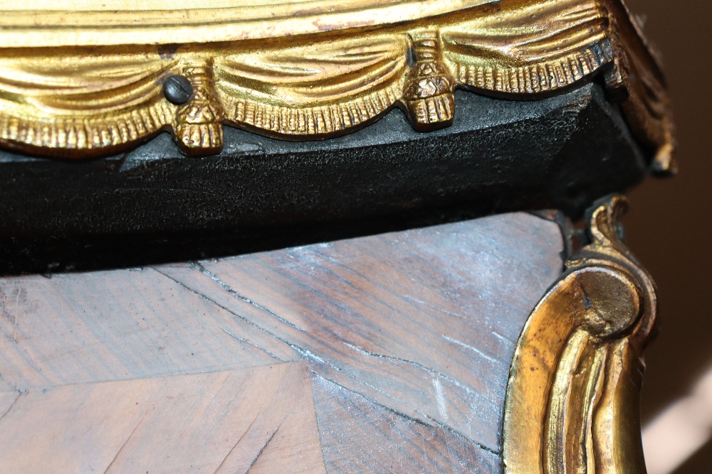 A pair of 19th Century French walnut and cross banded two tier side tables surmounted by pierced - Image 33 of 110