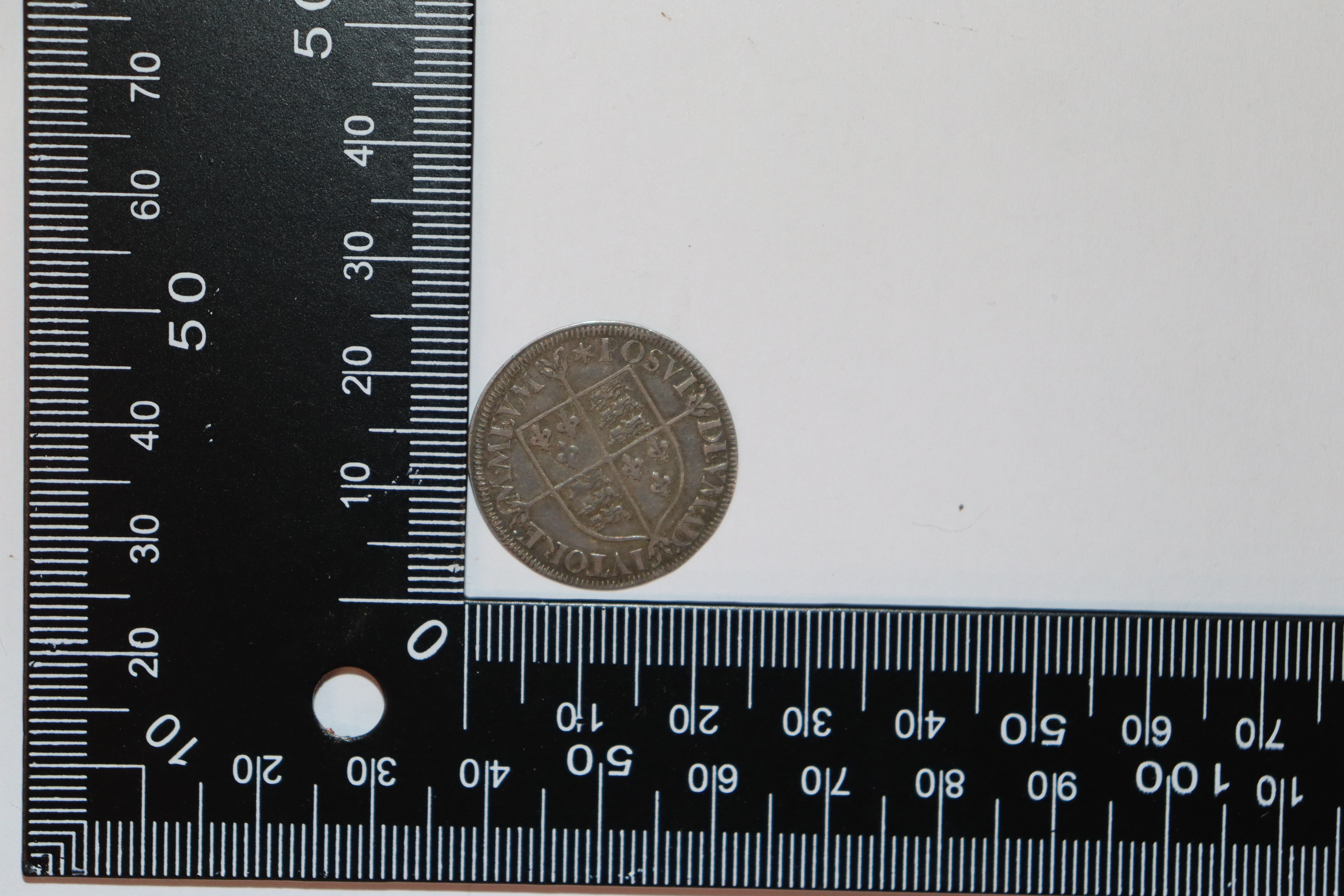 An Elizabeth I sixpence, MM star - Image 3 of 4
