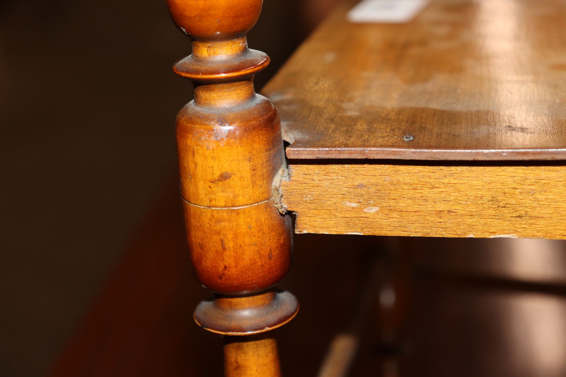 A Victorian walnut child's chair - Image 3 of 14