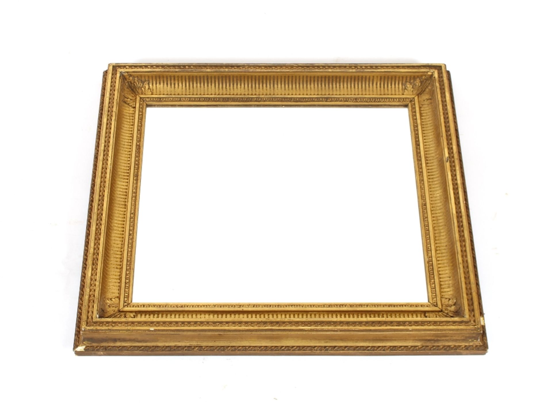 A gilt framed wall mirror, 52cm x 49cm overall