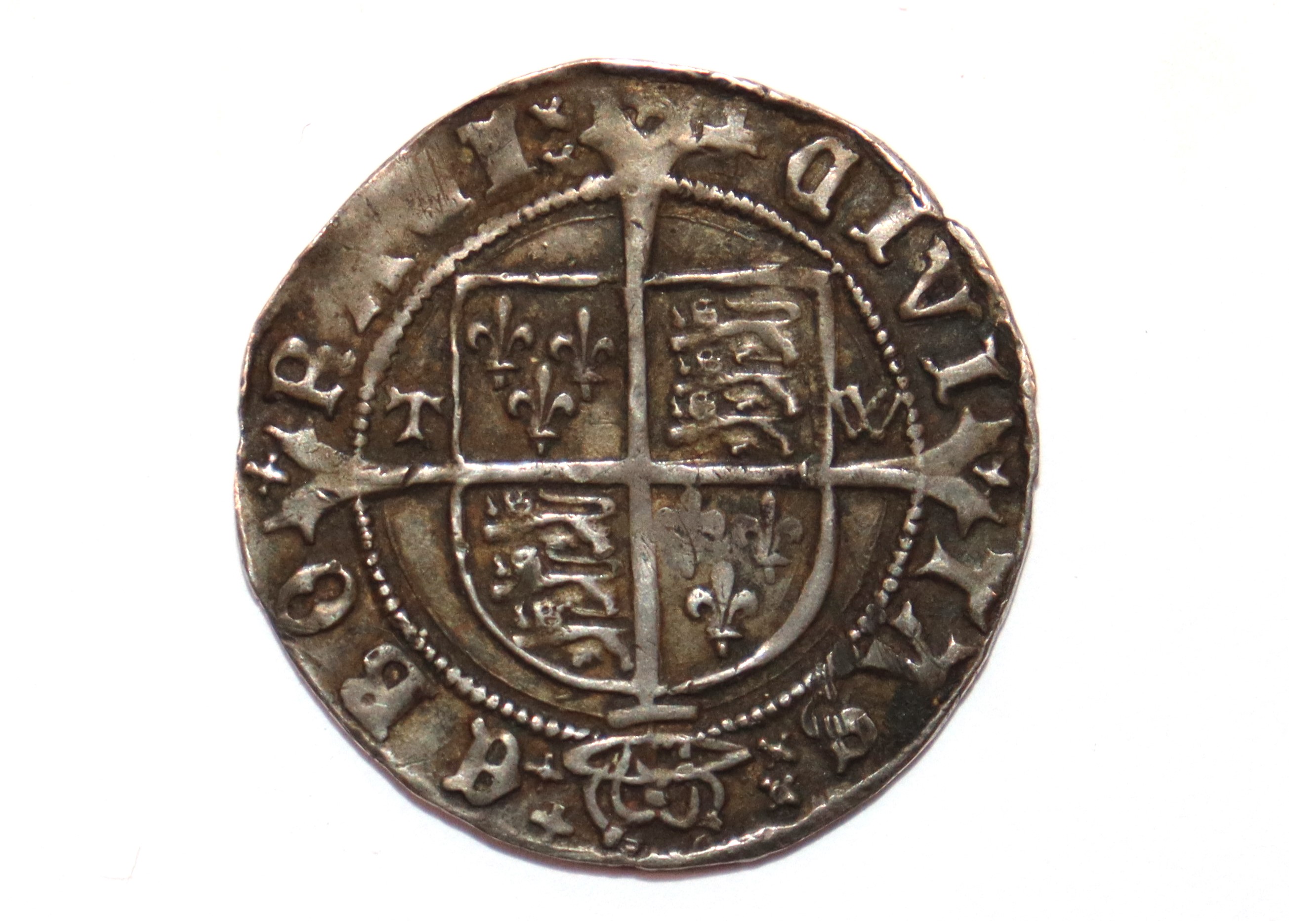 A Henry VIII groat, MM cross second coinage York