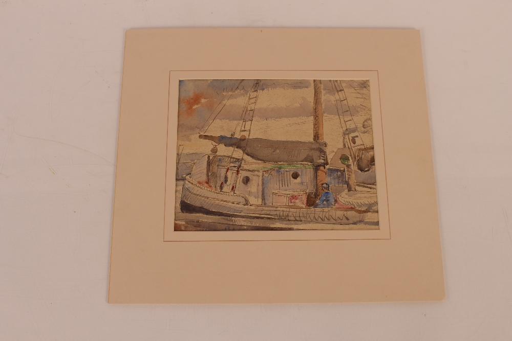 Allan Walton 1891-1948, watercolour study for Women's Fair Exhibition; various other unframed - Bild 6 aus 42