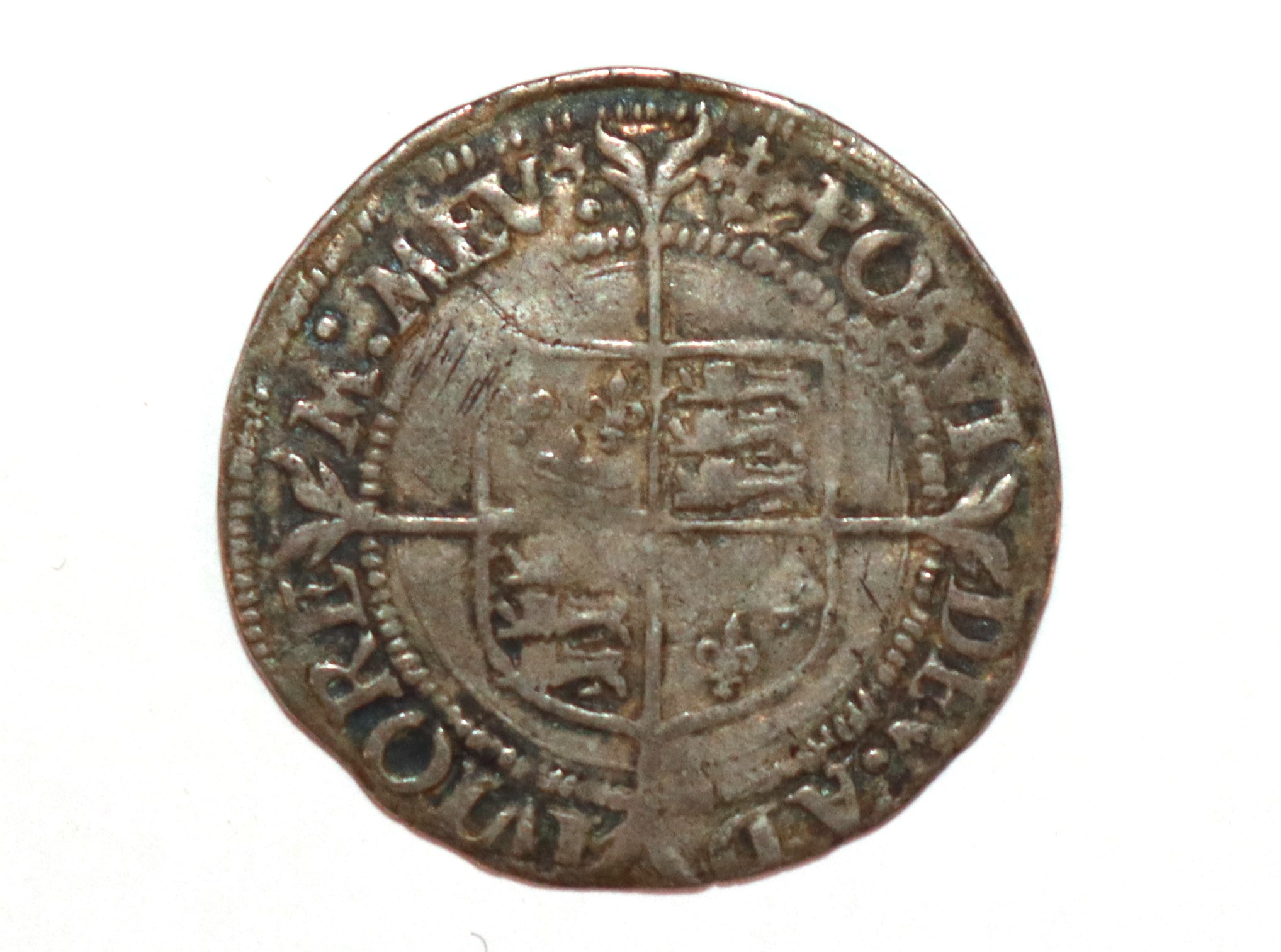 An Elizabeth I groat, MM crosslet