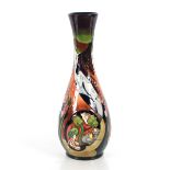 A Moorcroft limited edition baluster vase 19/75, with original box