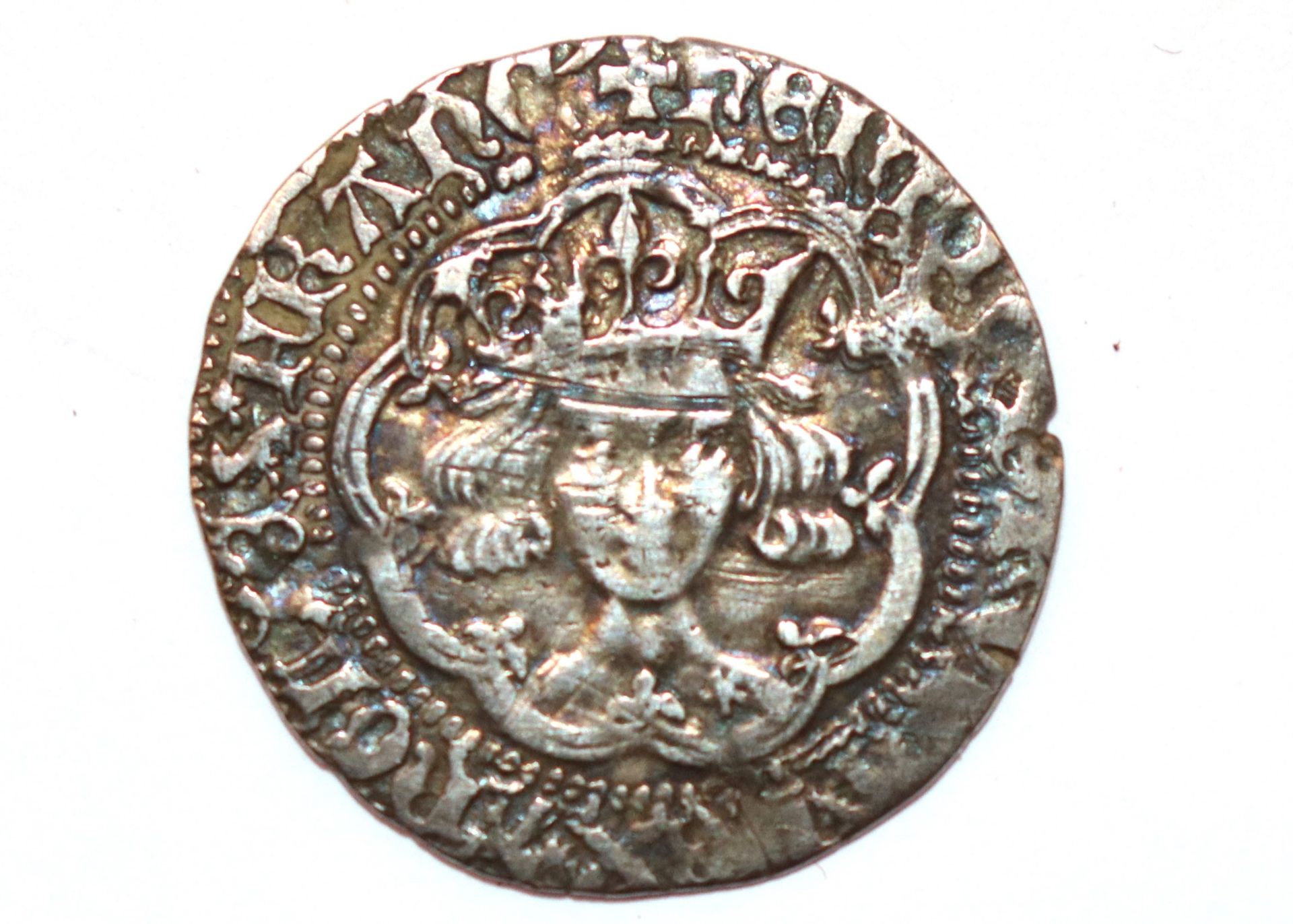 A Henry VI groat London, MM pierced cross - Image 2 of 4