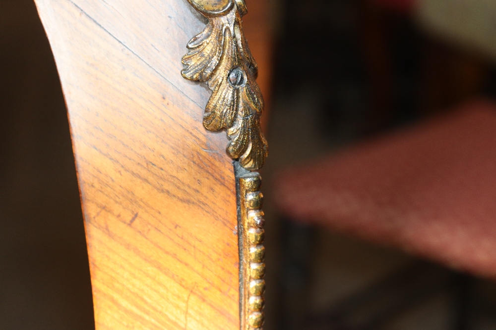 A pair of 19th Century French walnut and cross banded two tier side tables surmounted by pierced - Image 77 of 110