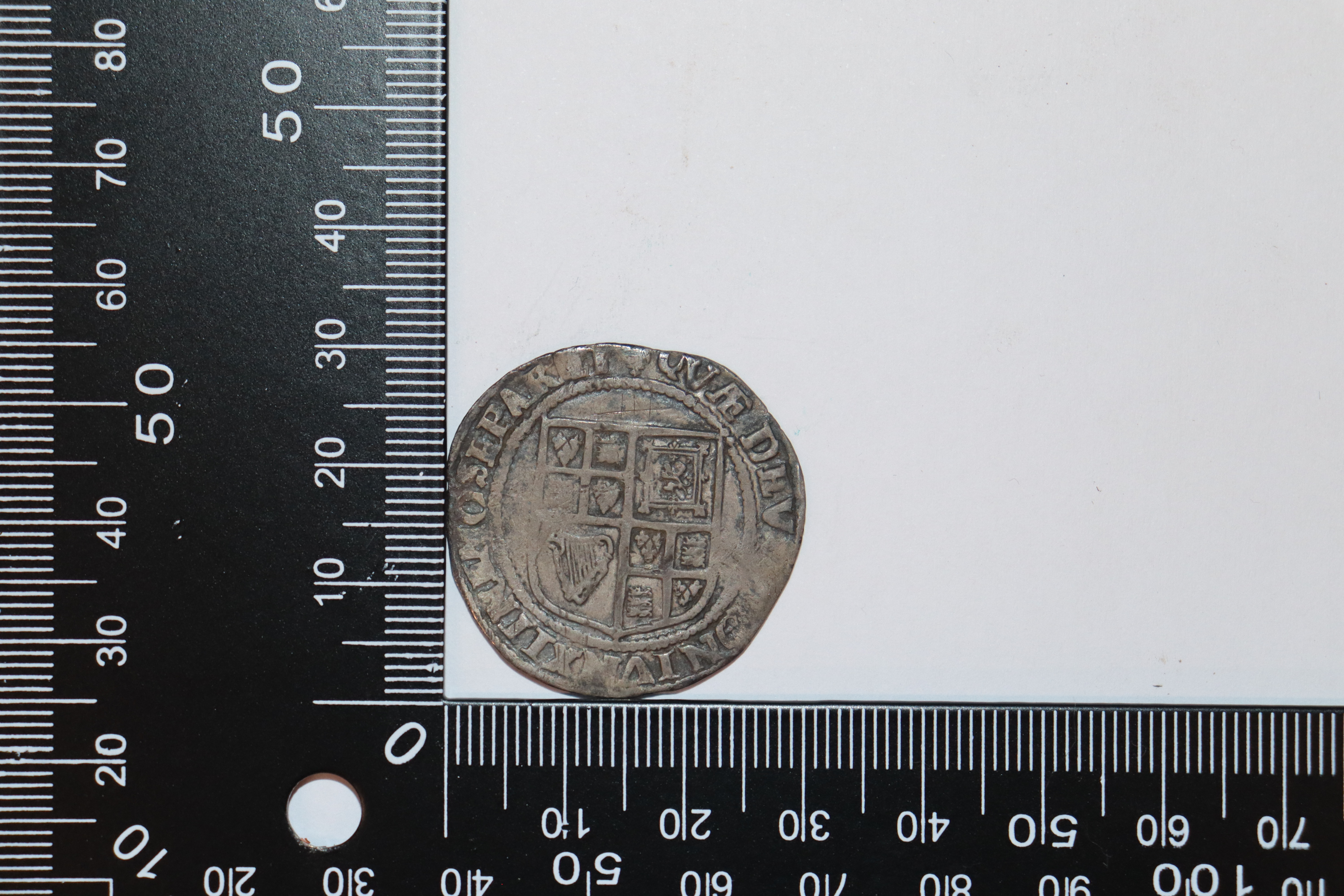 A James I shilling, MM lis - Image 3 of 4