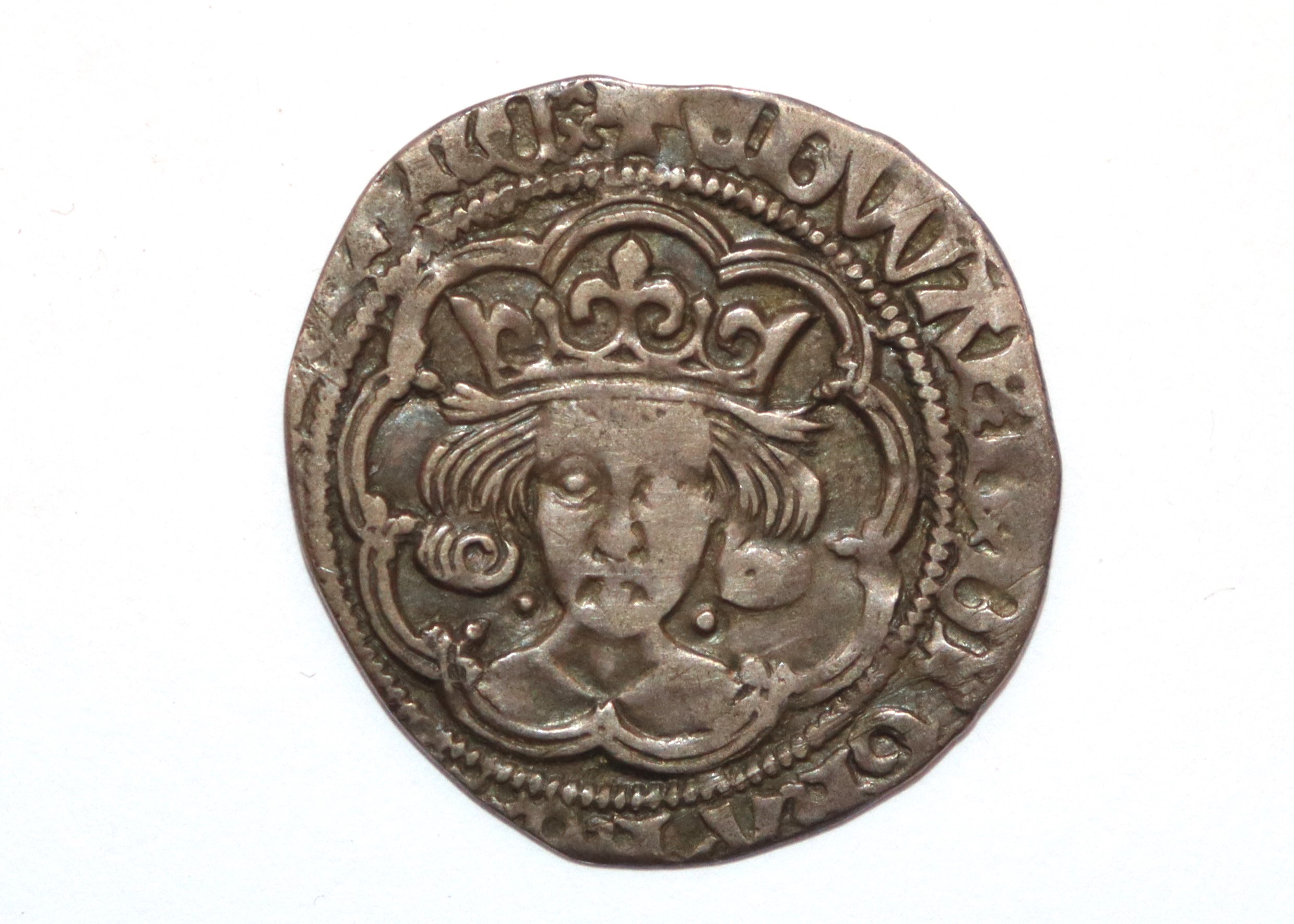 An Edward IV groat, MM plain cross - Image 2 of 4