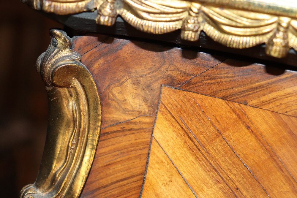 A pair of 19th Century French walnut and cross banded two tier side tables surmounted by pierced - Image 49 of 110