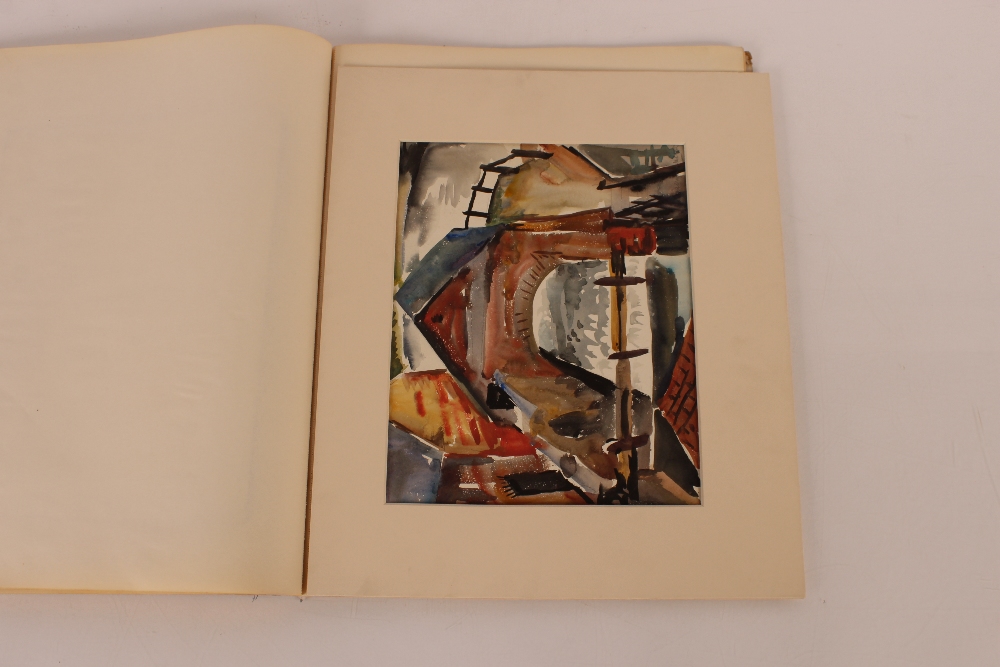 Allan Walton 1891-1948, watercolour study for Women's Fair Exhibition; various other unframed - Bild 42 aus 42