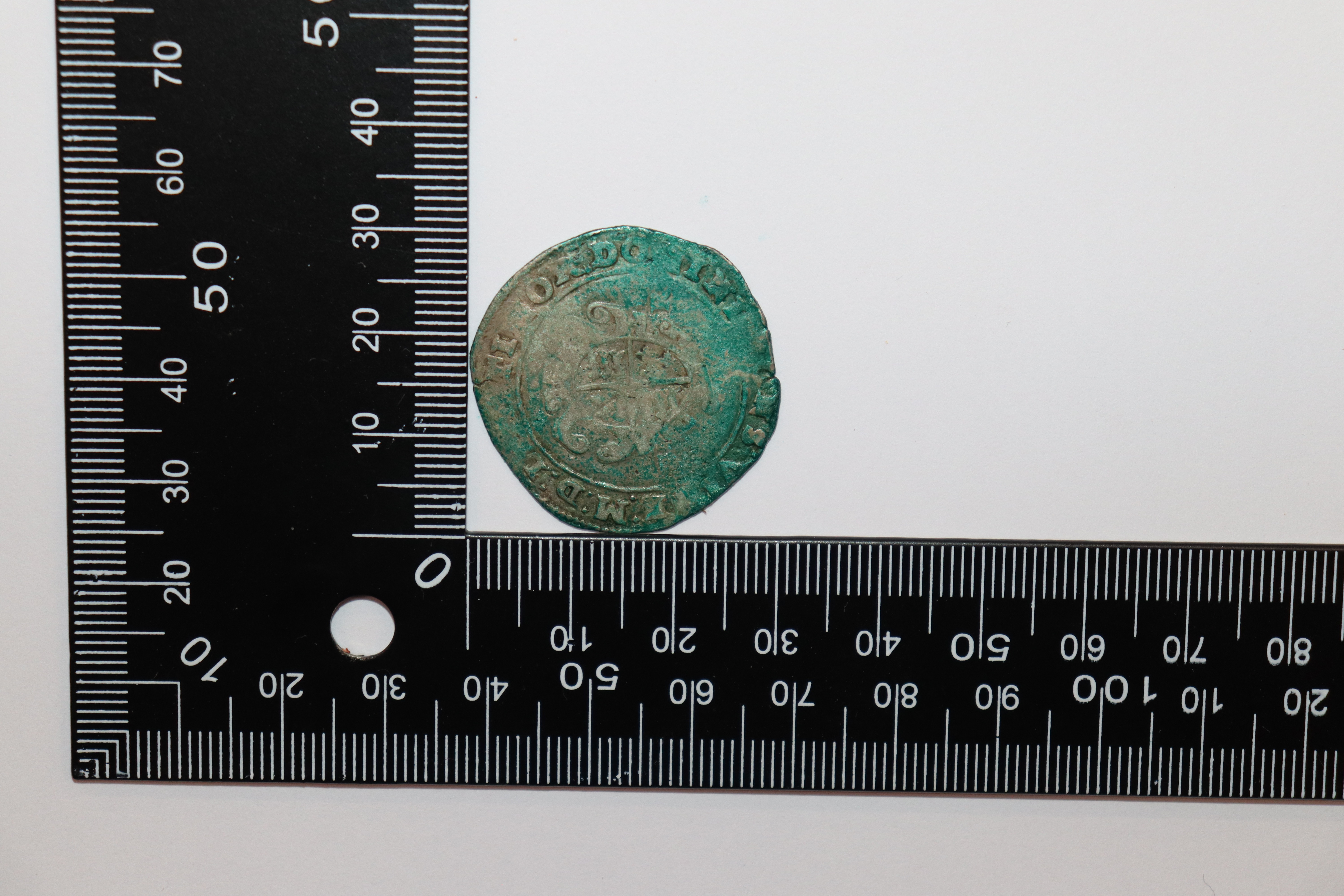 An Edward VI shilling, MM y Southwark Mint - Image 3 of 4