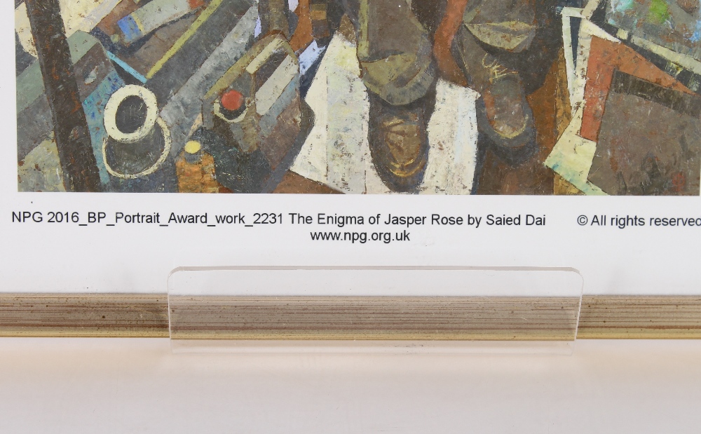 A coloured print "The Enigma of Jasper Rose by Saiied Dai" - Image 3 of 6