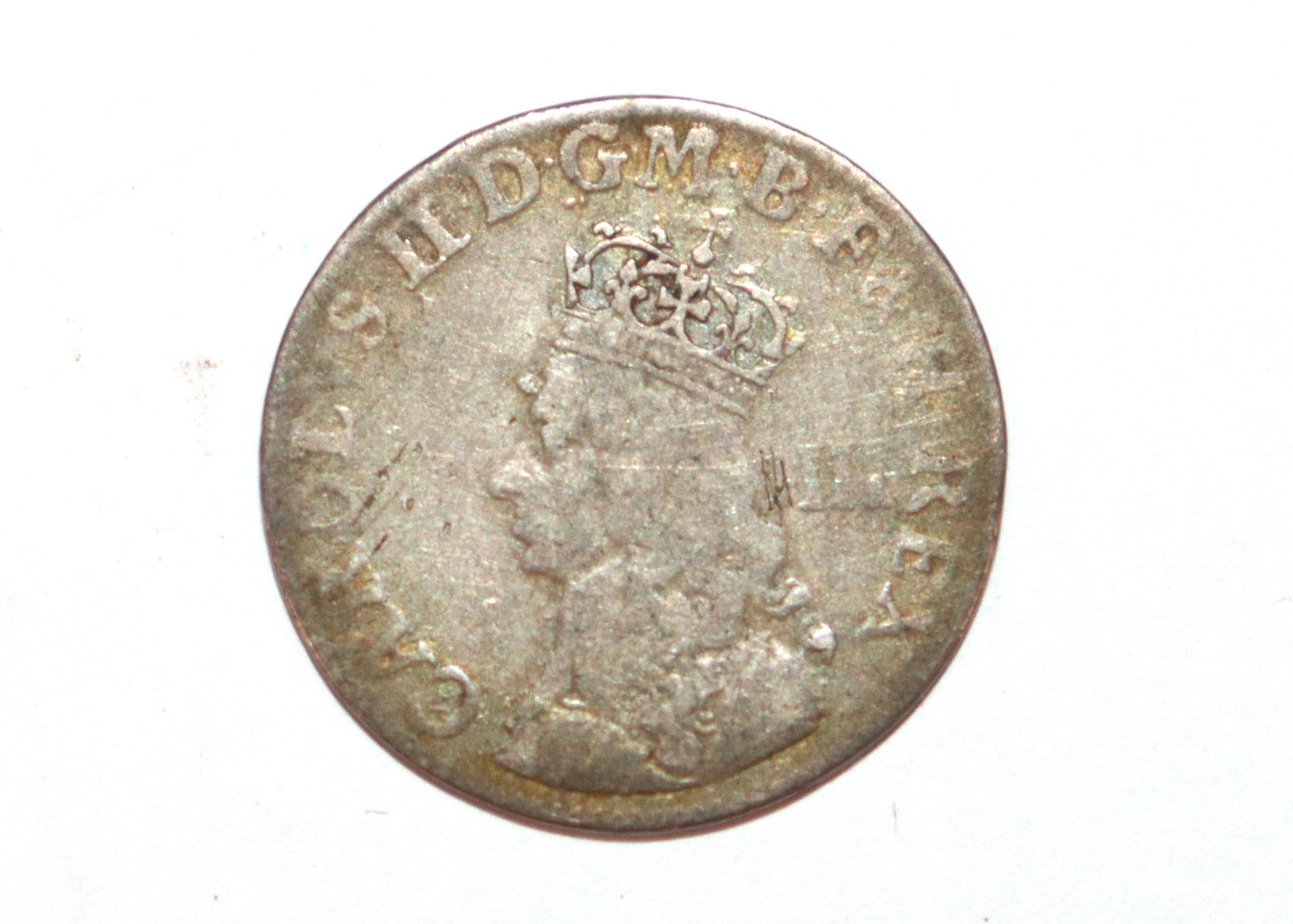 A Charles II threepence, undated (Maundy) - Image 2 of 4