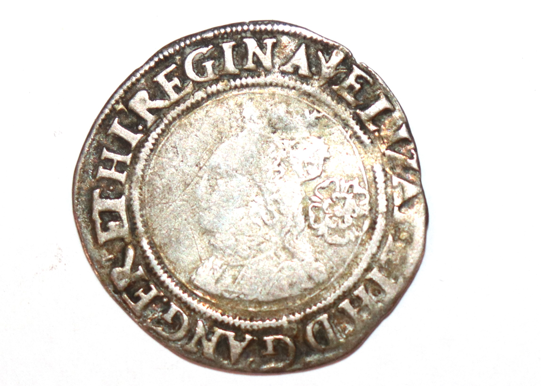 An Elizabeth I sixpence, MM pheon - Image 2 of 4