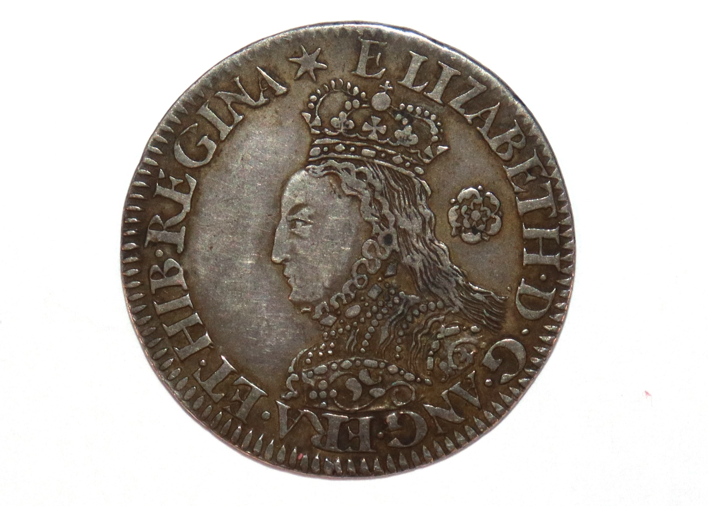 An Elizabeth I sixpence, MM star 1562 - Bild 2 aus 4