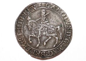 A Charles I half crown (type 2)
