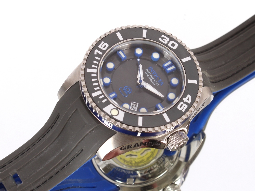 An Invicta 300M Auto Diver watch, "Grand Diver" complete with box and paperwork - Image 4 of 8