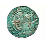 A Henry VIII groat, third coinage