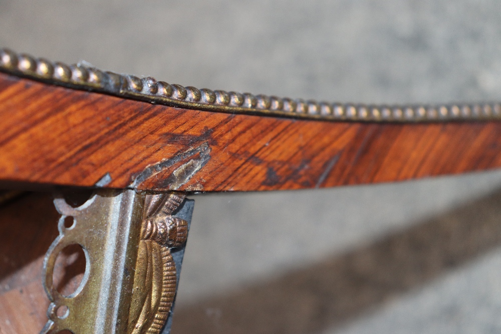 A pair of 19th Century French walnut and cross banded two tier side tables surmounted by pierced - Image 34 of 110