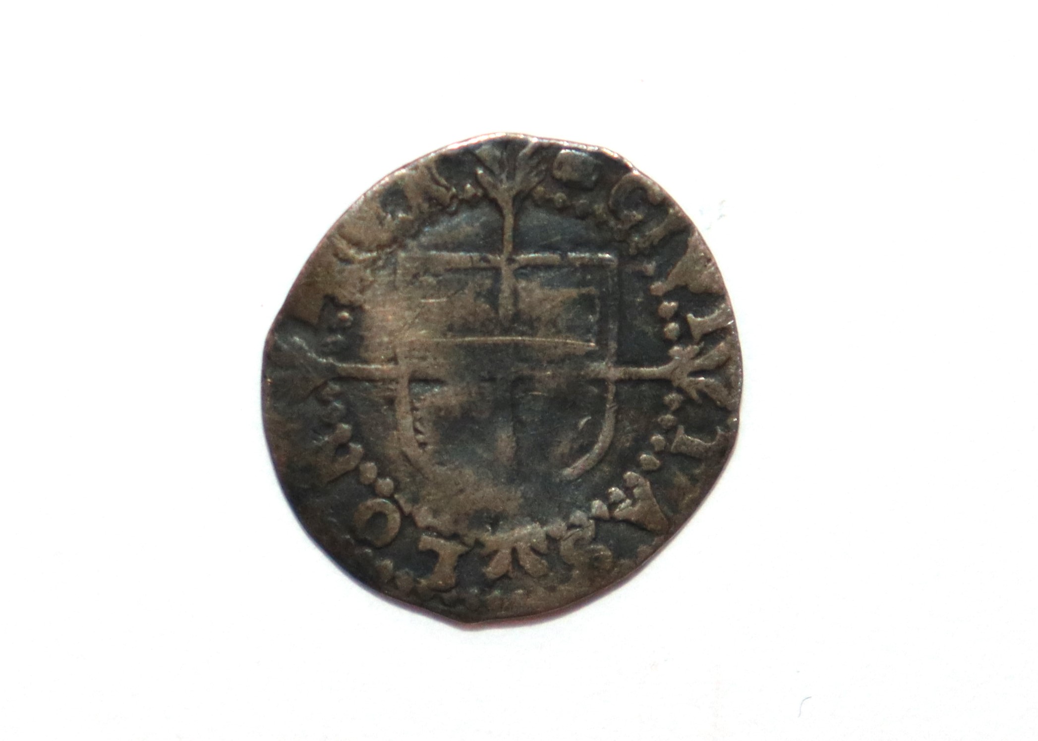 An Elizabeth I penny