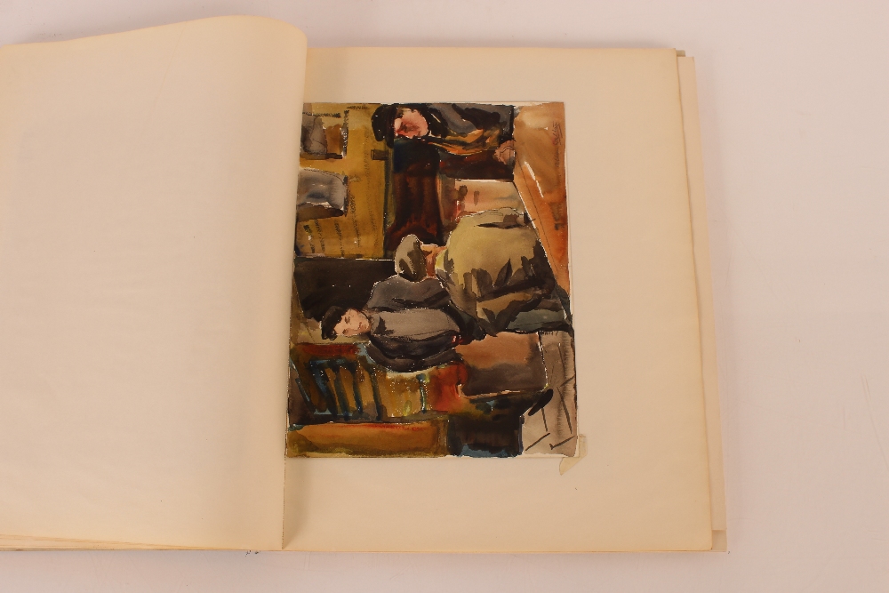 Allan Walton 1891-1948, watercolour study for Women's Fair Exhibition; various other unframed - Bild 33 aus 42