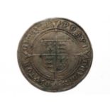 An Edward VI shilling, MM y facing bust