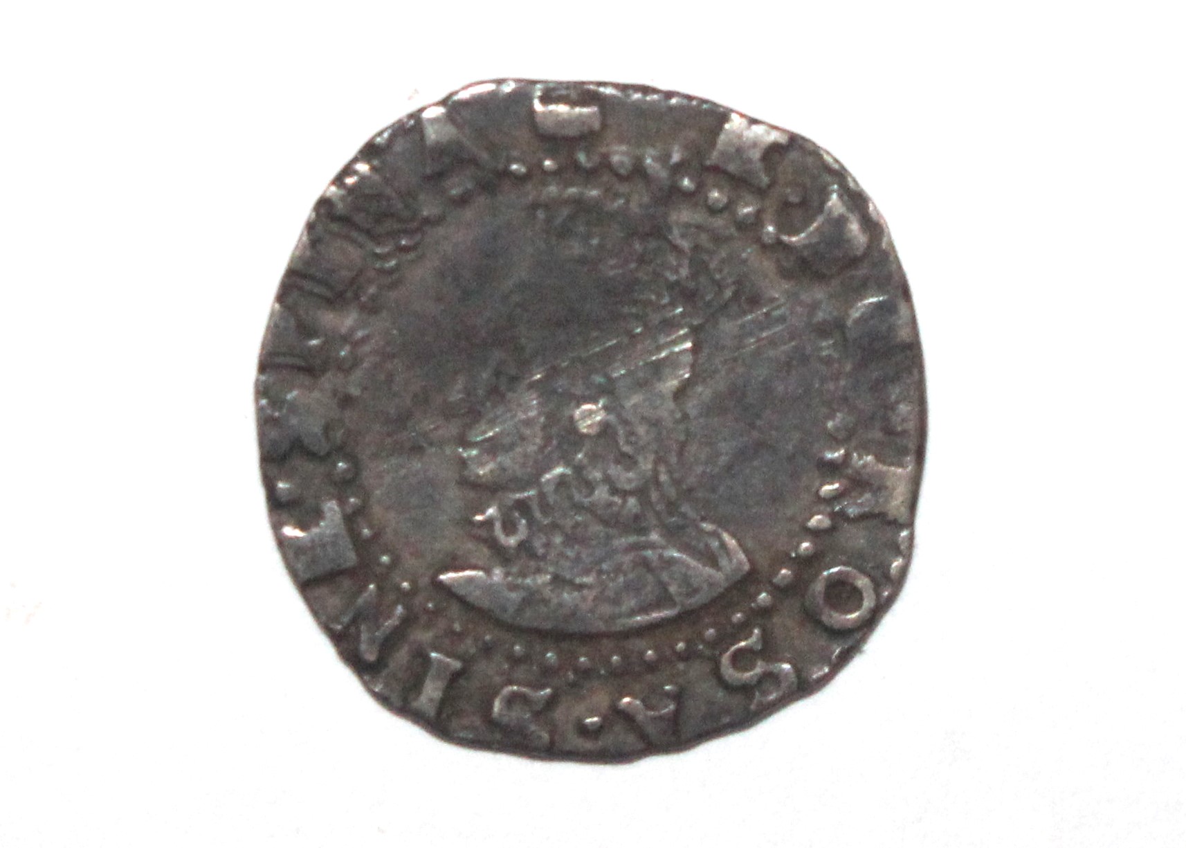 An Elizabeth I one penny - Image 2 of 4