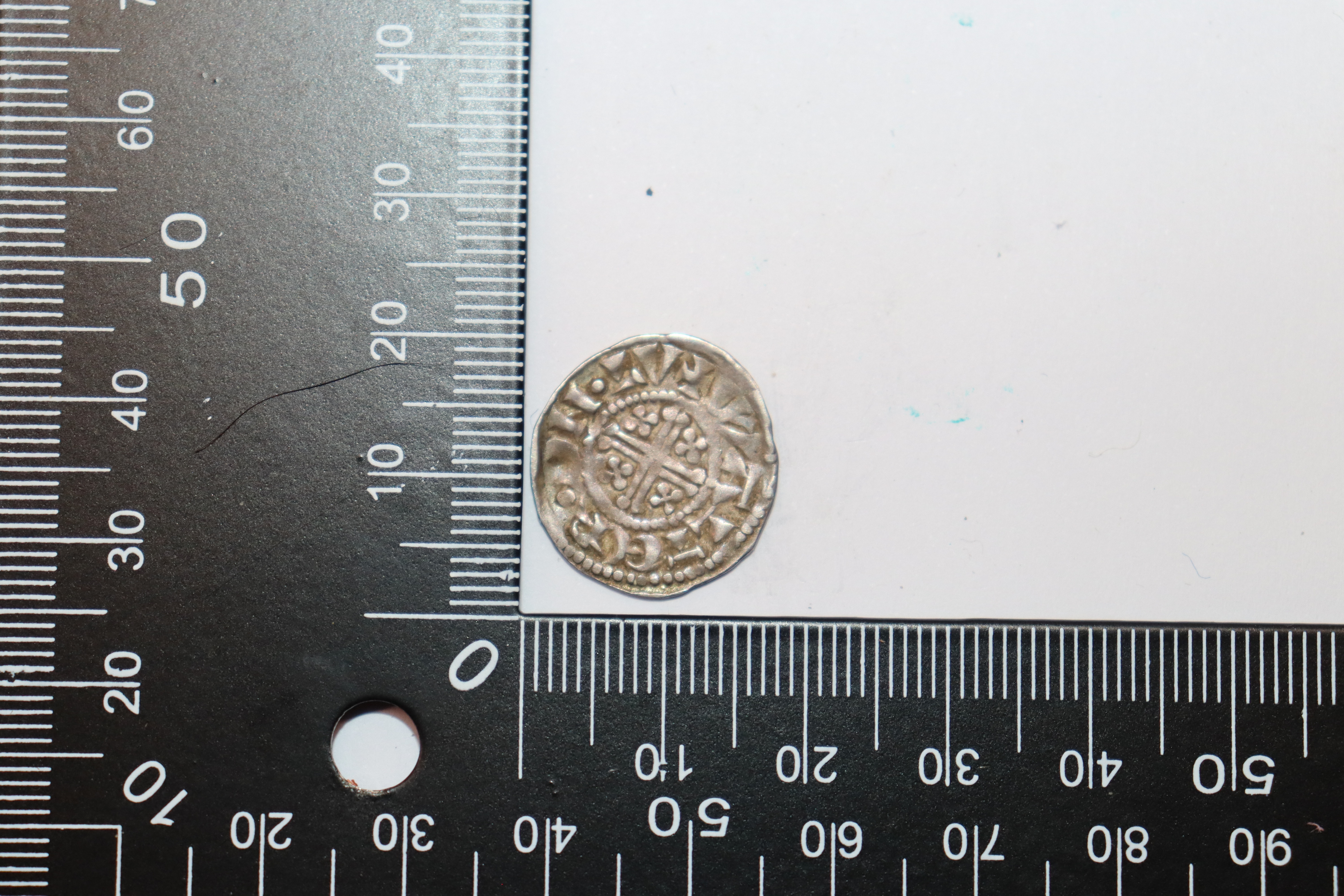 King John (1199-1216) penny, short cross - Image 3 of 4