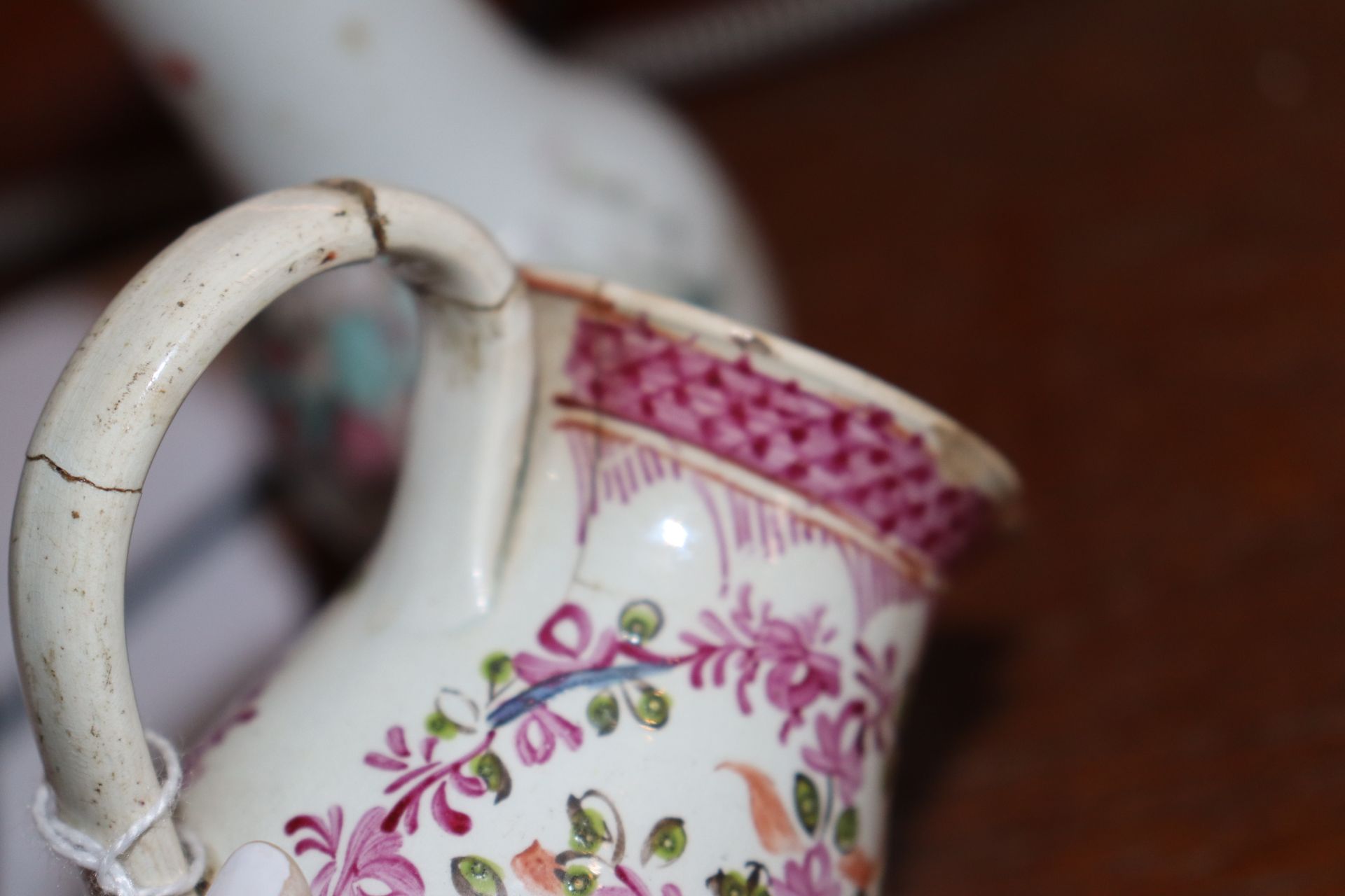 An early English porcelain coffee can, decorated in the Chinese manner; an 18th Century porcelain - Image 28 of 52