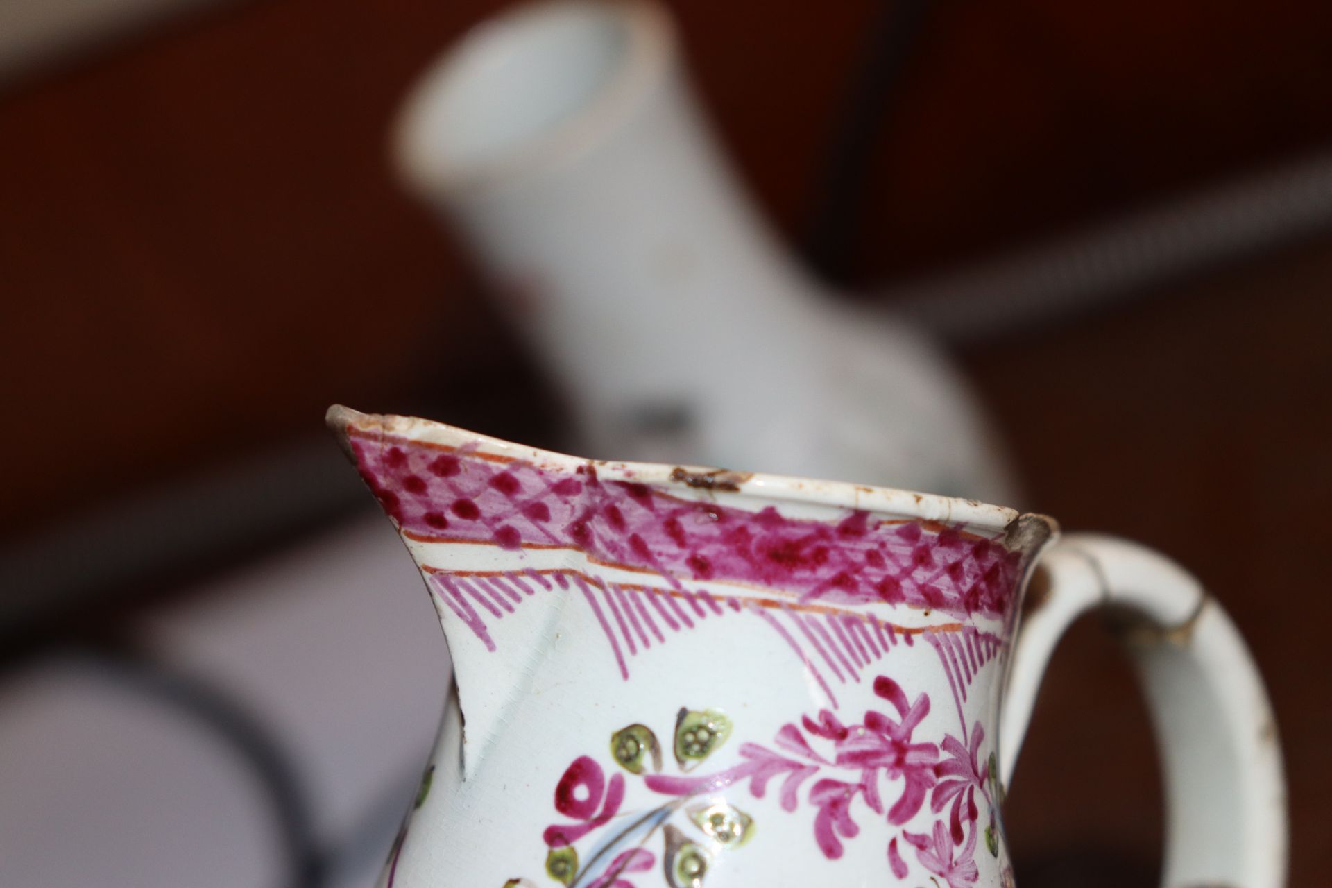 An early English porcelain coffee can, decorated in the Chinese manner; an 18th Century porcelain - Image 32 of 52