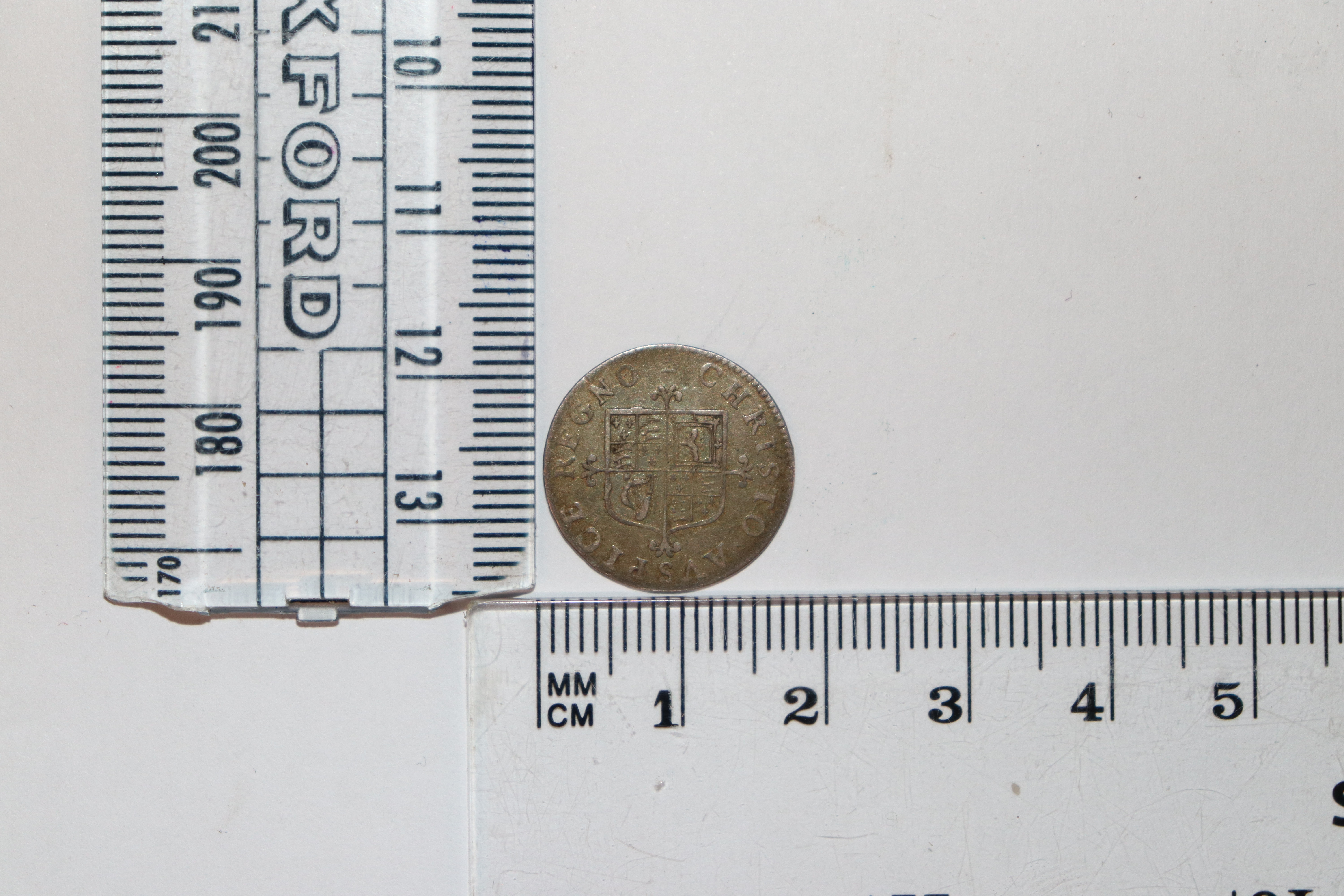 A Charles II threepence, undated (Maundy) - Image 3 of 4