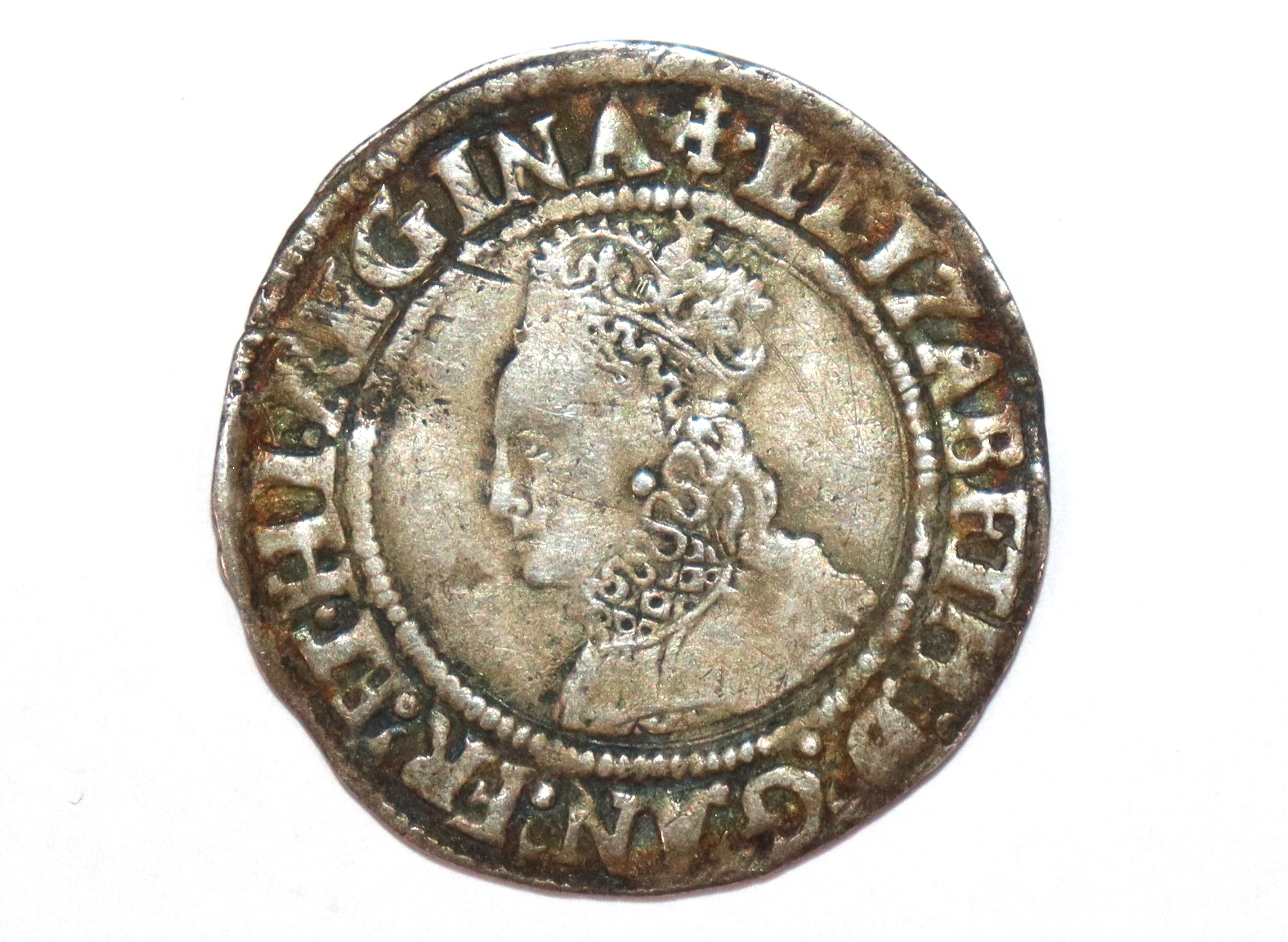 An Elizabeth I groat, MM crosslet - Image 2 of 4