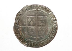 An Elizabeth I shilling, MM cross