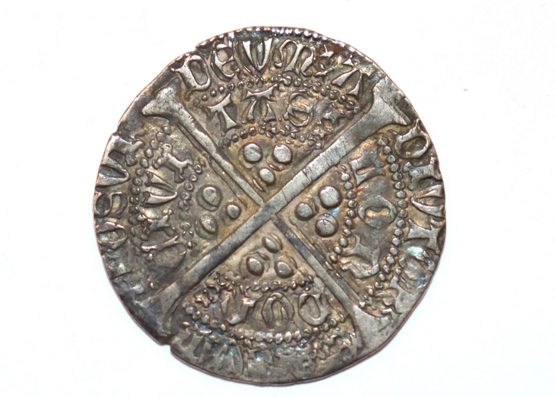 A Henry VI groat London, MM pierced cross