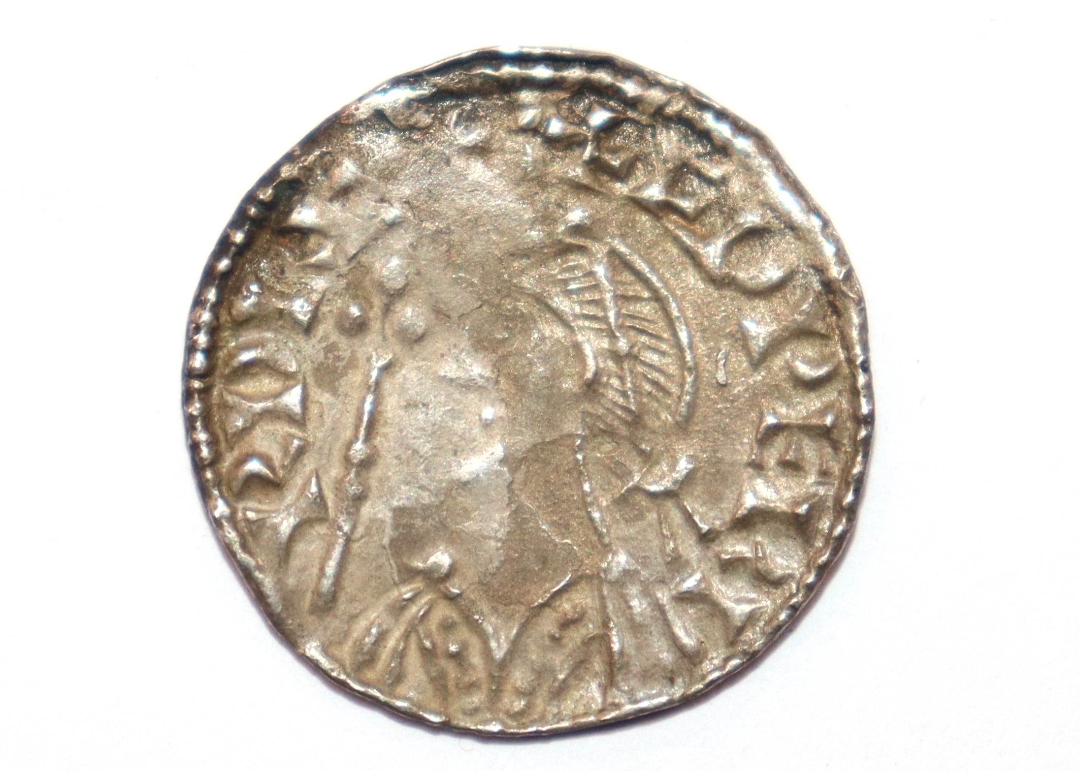 An Edward the Confessor (1042-1066) penny, expanding cross type - Bild 2 aus 4